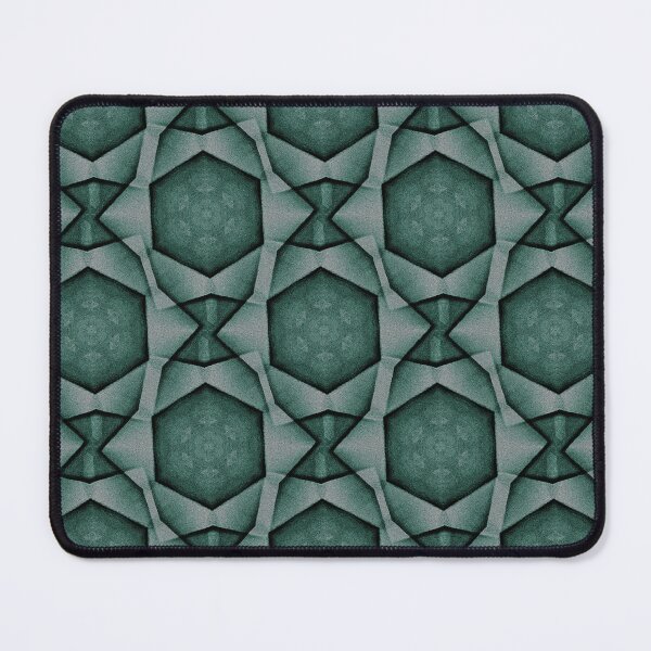 Item preview, Hexagram Geometric Pattern in Teal designed and sold by Artistestella.