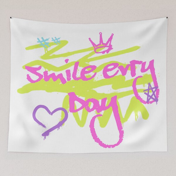 Item preview, Smile Every Day - Positive Daily Reminder Quote designed and sold by Mommy-Smile.