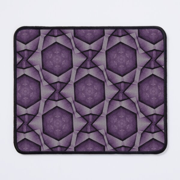 Item preview, Hexagram Geometric Pattern in Mauve designed and sold by Artistestella.