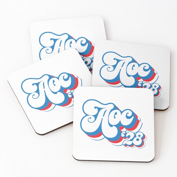 Item preview, AOC 2028 - Alexandria Ocasio-Cortez 28 retro verison designed and sold by Winner Chicken Dinner Designs.