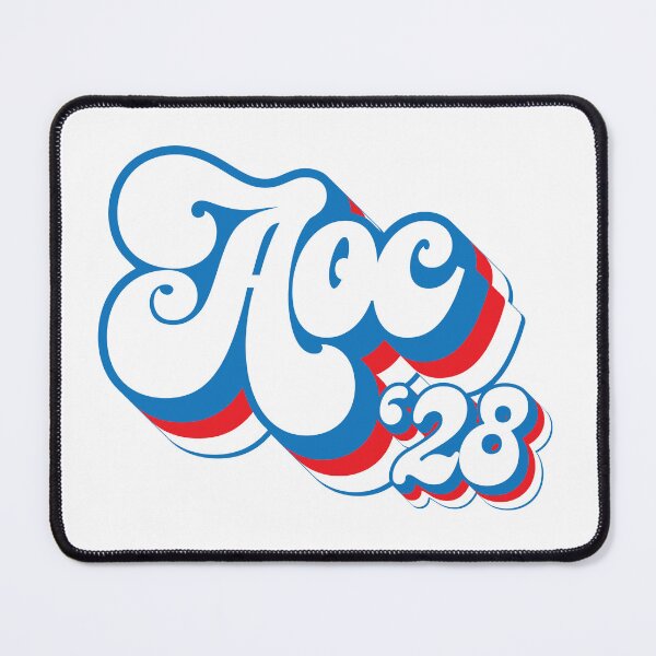 Item preview, AOC 2028 - Alexandria Ocasio-Cortez 28 versión retro designed and sold by Winner Chicken Dinner Designs.