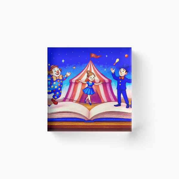 Item preview, Literary world: In the circus designed and sold by Steffani Lehmann.