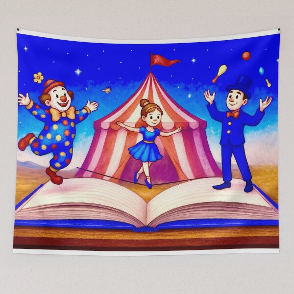 Item preview, Literary world: In the circus designed and sold by Steffani Lehmann.