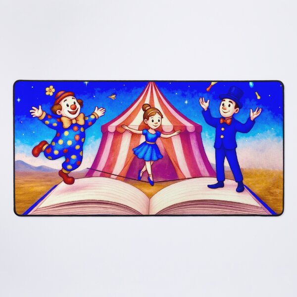 Item preview, Literary world: In the circus designed and sold by Steffani Lehmann.