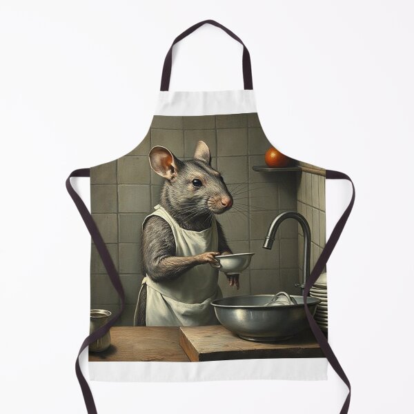 Item preview, Rat Washing up  designed and sold by Terry Collett.