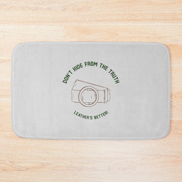 Item preview, Don’t Hide From the Truth — Leather’s Better! - leather sewing designed and sold by TaurusC95.