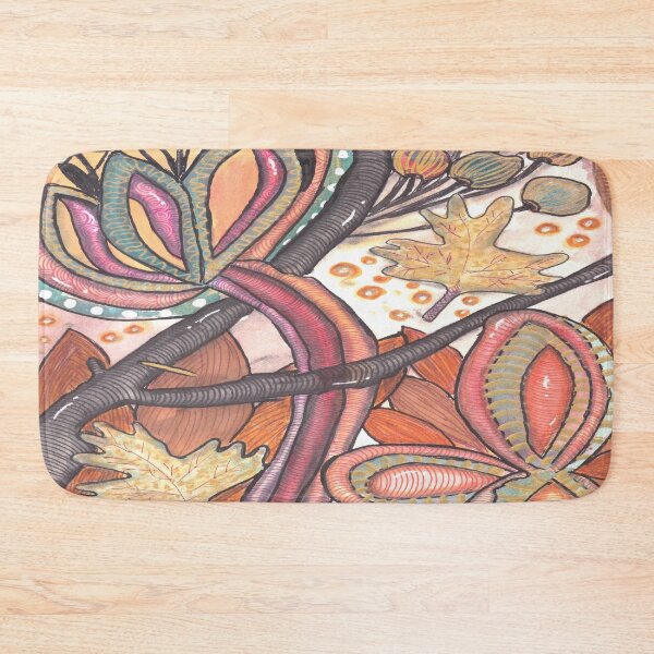 Item preview, Fall Magical Flower | Hand-Drawn Zentangle Doodle Art  designed and sold by ColorWander.