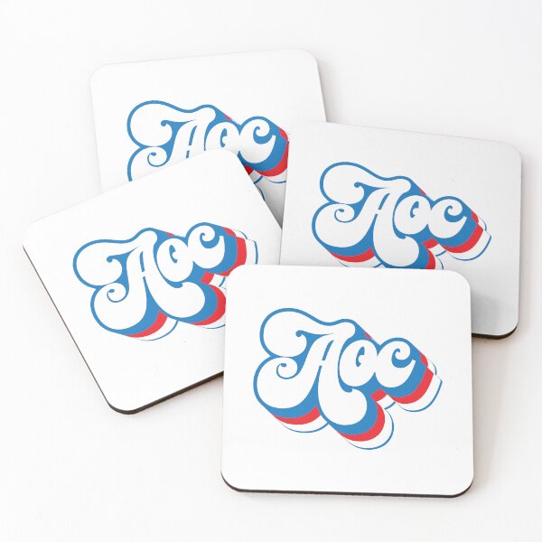 Item preview, AOC - Alexandria Ocasio-Cortez retro verison designed and sold by Winner Chicken Dinner Designs.