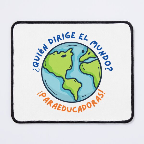 Item preview, ¿Quién dirige el mundo? ¡paraeducadoras! designed and sold by ItsAllGravysArt.