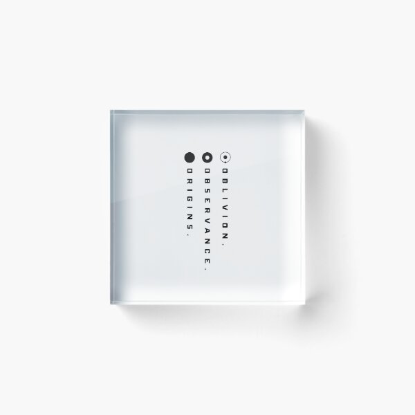 Item preview, Copy of SYMBOL OF EVERYTHING - Origins Observance Oblivion - Vertical Label - BLACK Minimalism Geometric Design  designed and sold by IndyStry.