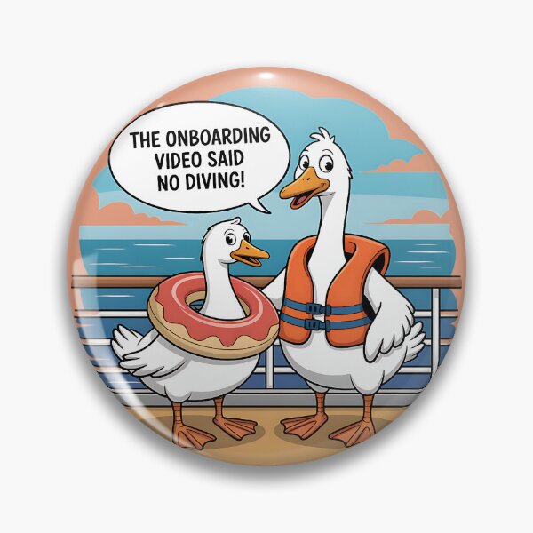Item preview, Cruise Vacation No Diving  designed and sold by Diane Gotti.