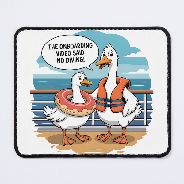 Item preview, Cruise Vacation No Diving  designed and sold by Diane Gotti.