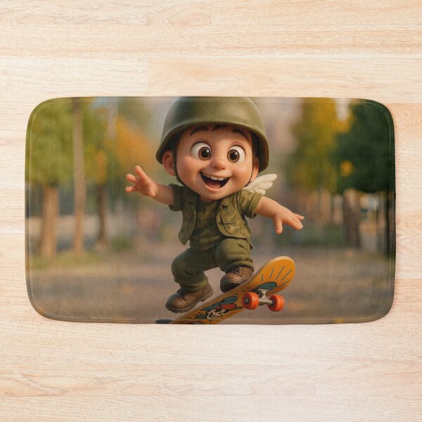 Item preview, Skater Army Boy designed and sold by Sillytoe.