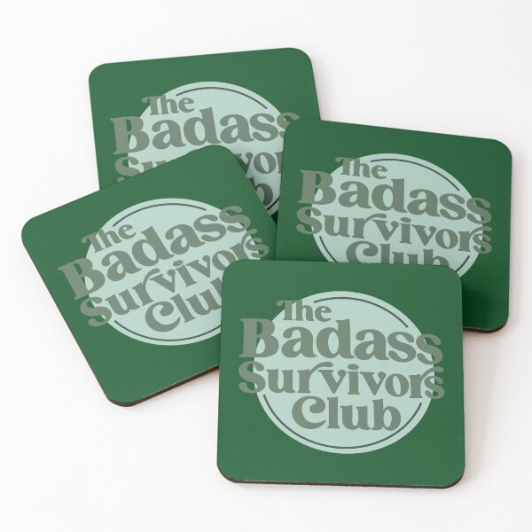 Item preview, the badass survivors club design Oversized  designed and sold by MemoryLaneKeeps.