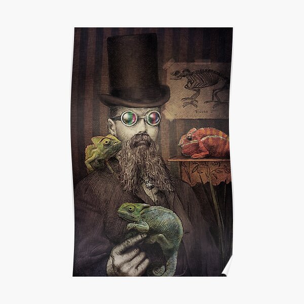The Chameleon Collector Poster