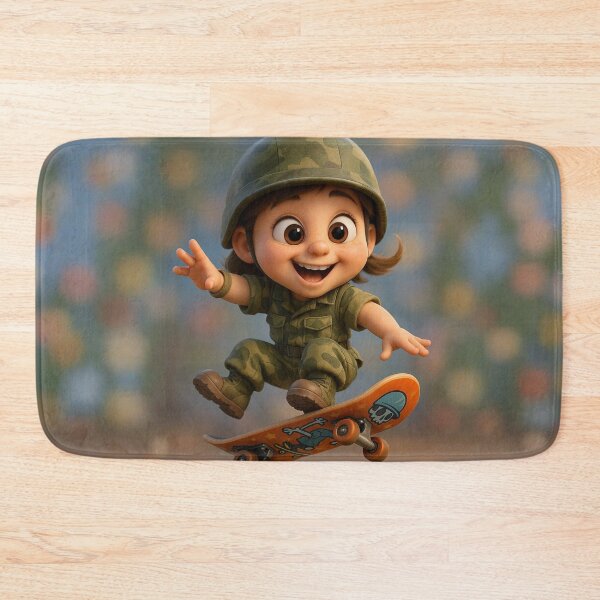 Item preview, Skater Army Girl designed and sold by Sillytoe.
