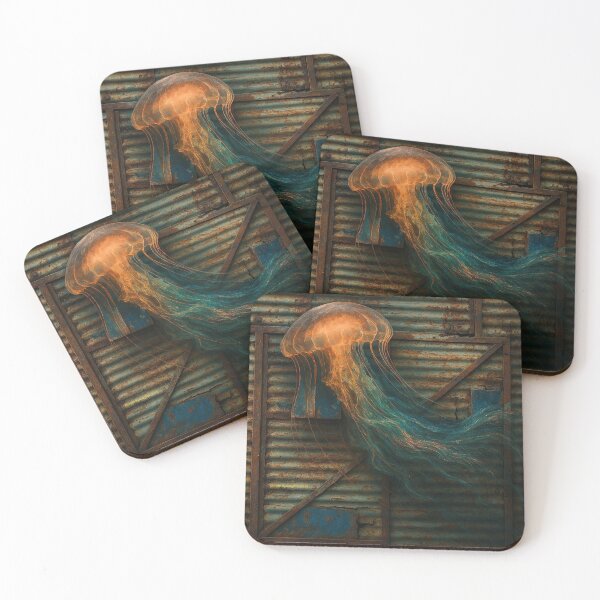 Item preview, Letterbox Morphing Into A Jellyfish on a Lincolnshire Backroad  designed and sold by chipshopchippy.