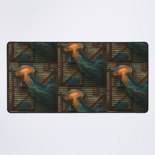 Item preview, Letterbox Morphing Into A Jellyfish on a Lincolnshire Backroad  designed and sold by chipshopchippy.