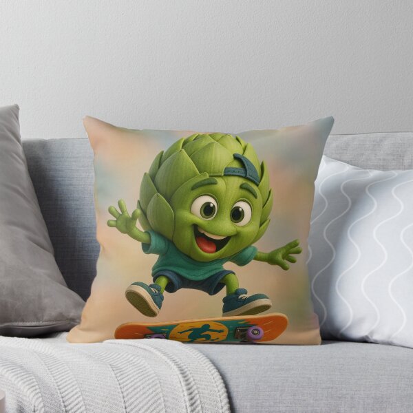 Item preview, Skater Artichoke designed and sold by Sillytoe.