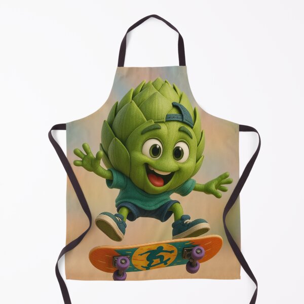 Item preview, Skater Artichoke designed and sold by Sillytoe.