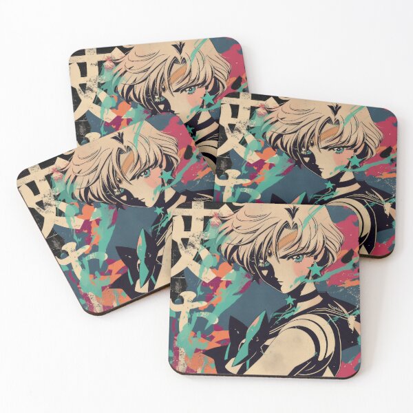 Item preview, Sailor Uranus Vintage Warned Poster  designed and sold by AnimeArsenalPrints.