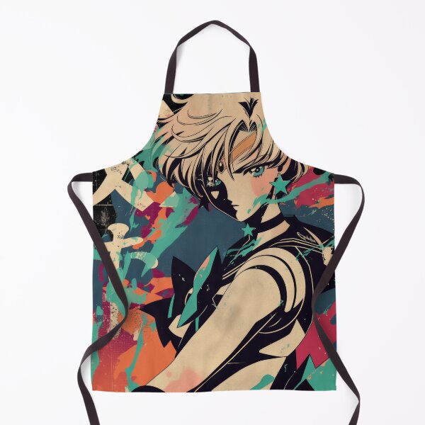 Item preview, Sailor Uranus Vintage Warned Poster  designed and sold by AnimeArsenalPrints.