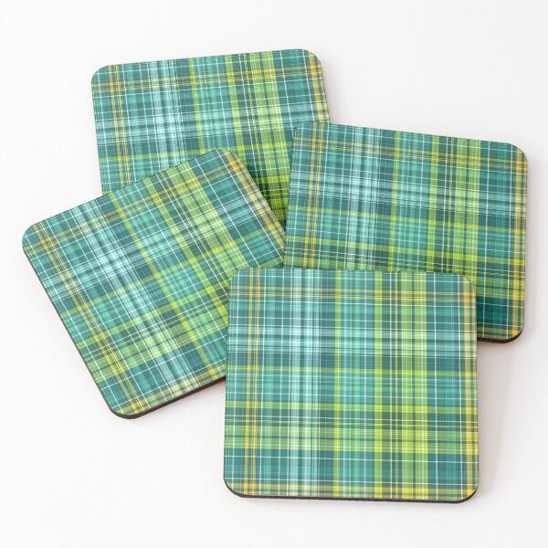 Item preview, Gold Fern Plaid Seamless Repeat designed and sold by Sharon Schwalbe.