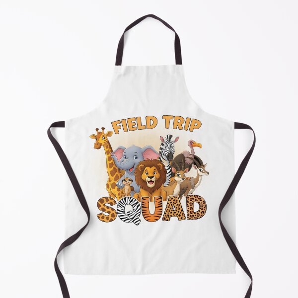 Item preview, Field Trip Squad – Funny Safari Animal Cartoon Design designed and sold by SoftStyleStudio ⭐⭐⭐.