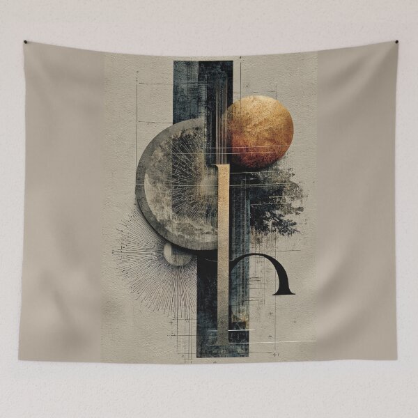 Item preview, Celestial Draft: The Architecture of Orbit and Light designed and sold by bloorose.