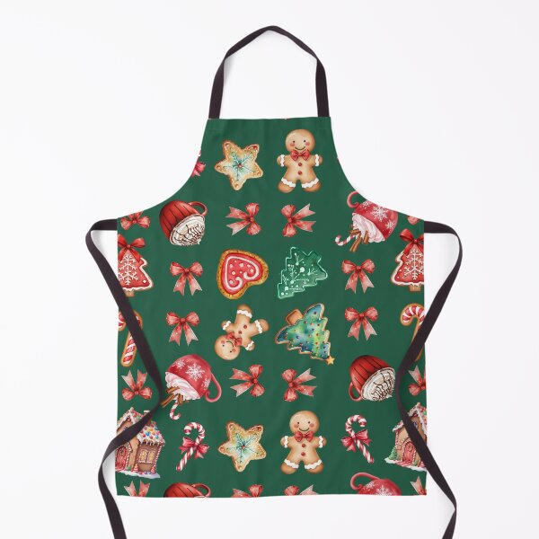 Item preview, Baking Spirits Bright Holiday Cookie Pattern designed and sold by TheAchyArtist.