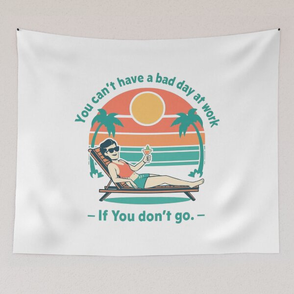 Item preview, Don't go to work!  designed and sold by Room303Ltd.