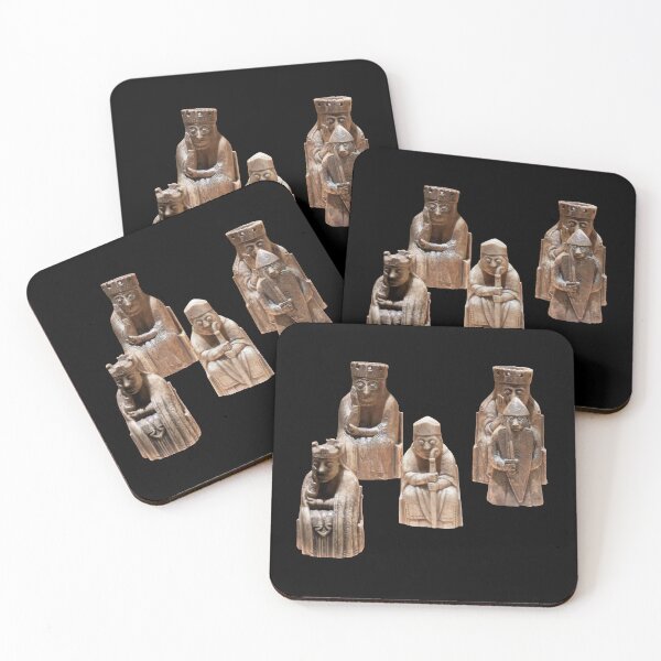 Item preview, Lewis Chessmen - 12th Century Chess Pieces Shapes Mania designed and sold by Shapes-Mania.