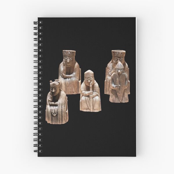Item preview, Lewis Chessmen - 12th Century Chess Pieces Shapes Mania designed and sold by Shapes-Mania.