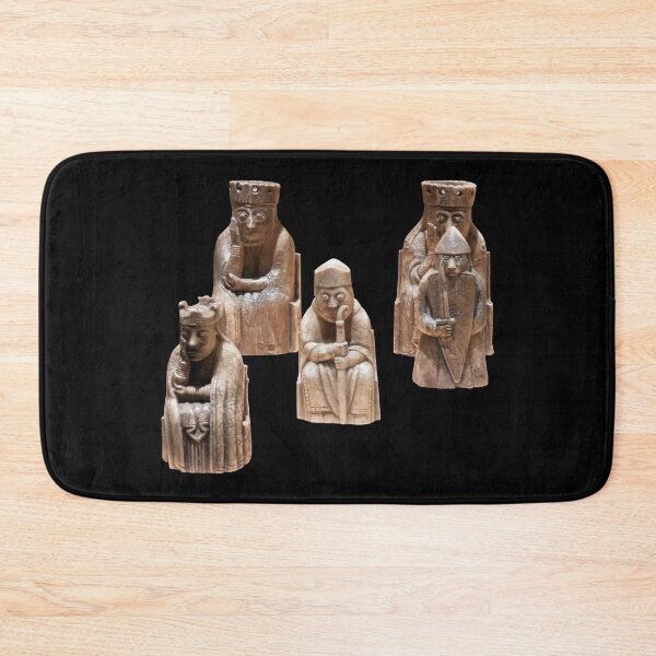 Item preview, Lewis Chessmen - 12th Century Chess Pieces Shapes Mania designed and sold by Shapes-Mania.