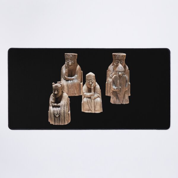 Item preview, Lewis Chessmen - 12th Century Chess Pieces Shapes Mania designed and sold by Shapes-Mania.