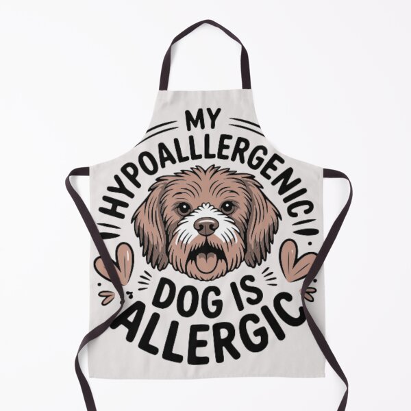 Item preview, My Hypoallergenic Dog is Allergic designed and sold by GreenKaiju studio.