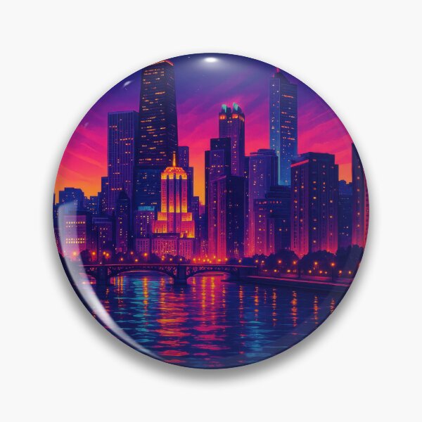 Item preview, Neon Core: Chicago Reverie designed and sold by Whisper Wake.