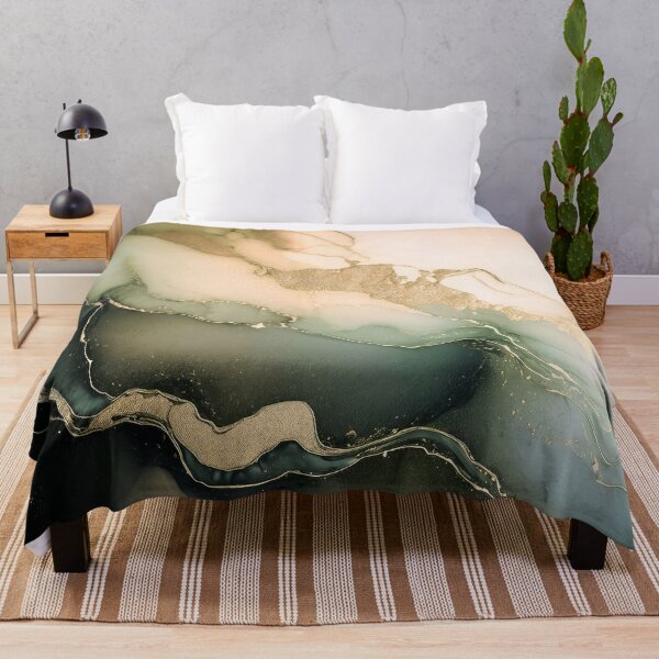 Item preview, Mystic Mineral Layers in Sage Green designed and sold by Vivien la Muse.