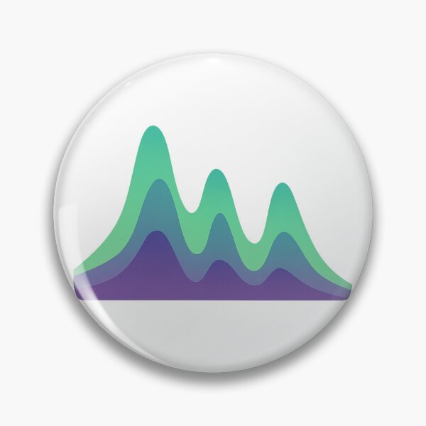 Item preview, Aurora Wave Mountains Illustration designed and sold by Le Grand Requin.