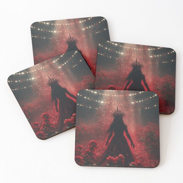 Item preview, Shadows Made Us Rise Crimson Goddess Pop Art designed and sold by David R Sawin The Architects Of Eden.