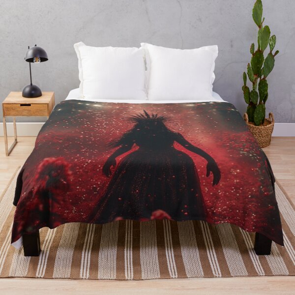 Item preview, Shadows Made Us Rise Crimson Goddess Pop Art designed and sold by Eden Underground Radio (Official Merch).