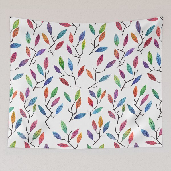 Item preview, Leafy Twigs - Multicolored designed and sold by Marie Funseth.