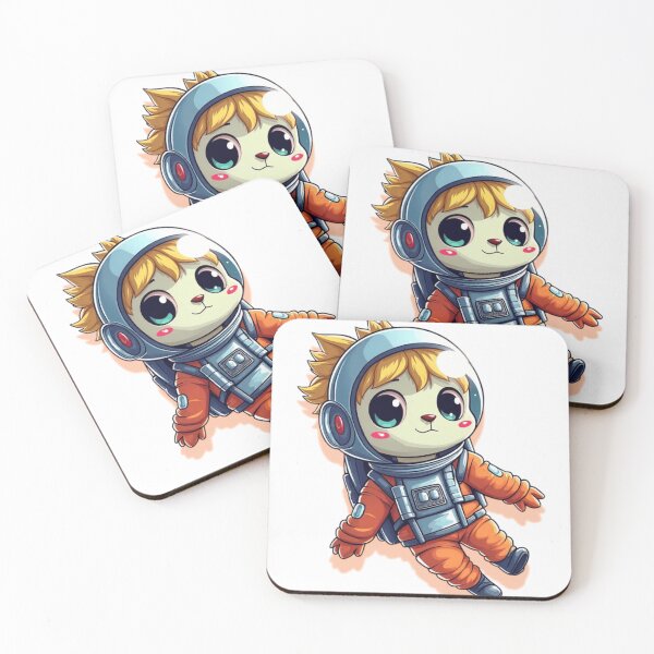 Item preview, Cute Astronaut Floating Space Adventure designed and sold by HalloweenShop666.