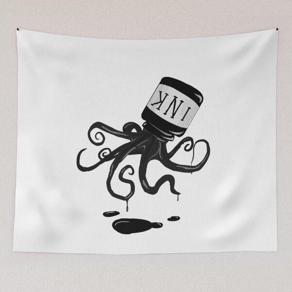 Item preview, Ink octopus designed and sold by LazyDreams.