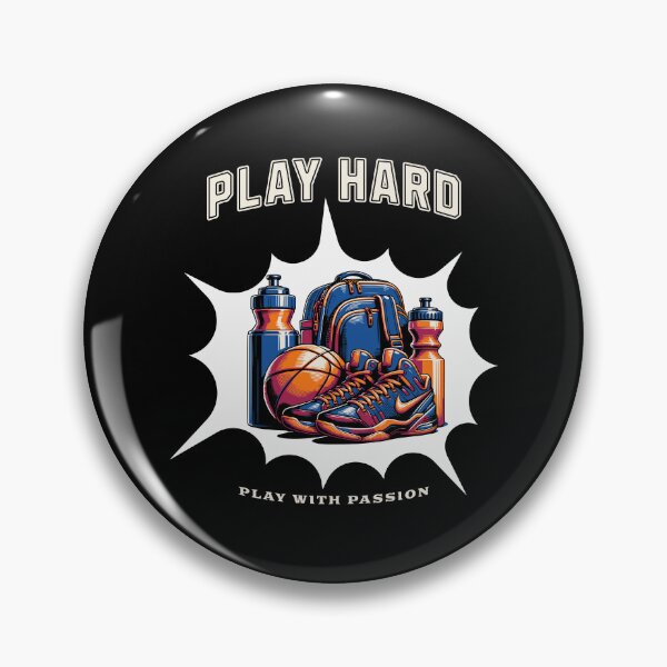 Item preview,  Play Hard Basketball  designed and sold by freshwear design.