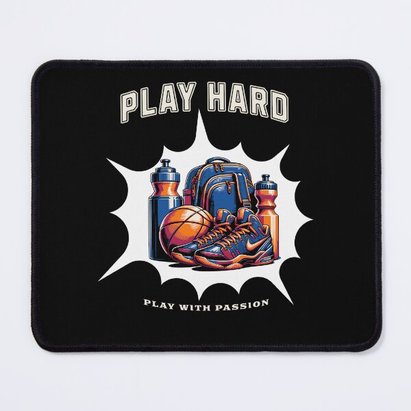 Item preview,  Play Hard Basketball  designed and sold by freshwear design.