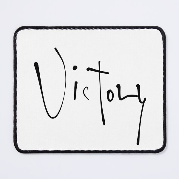 Item preview, Dynamic Hand-Lettered Calligraphy Word 'Victory' designed and sold by Red Onion.