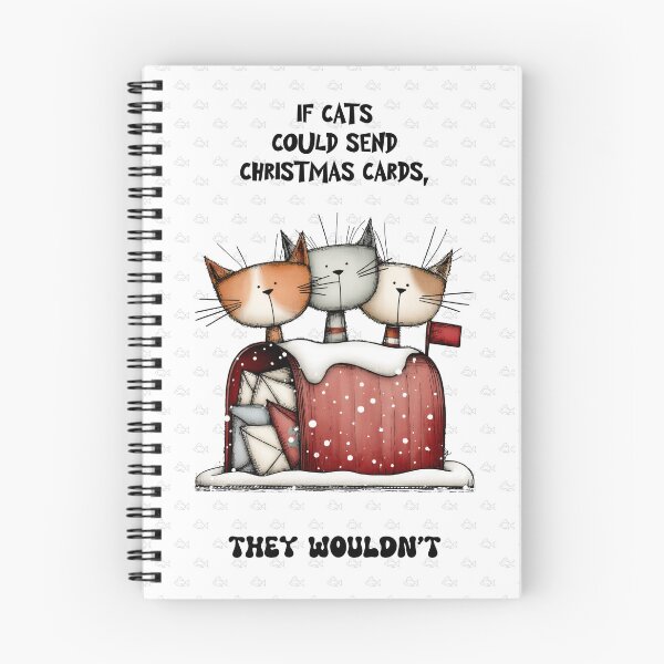 Item preview, If cats could send Christmas cards they wouldn't  designed and sold by FatBirdie.