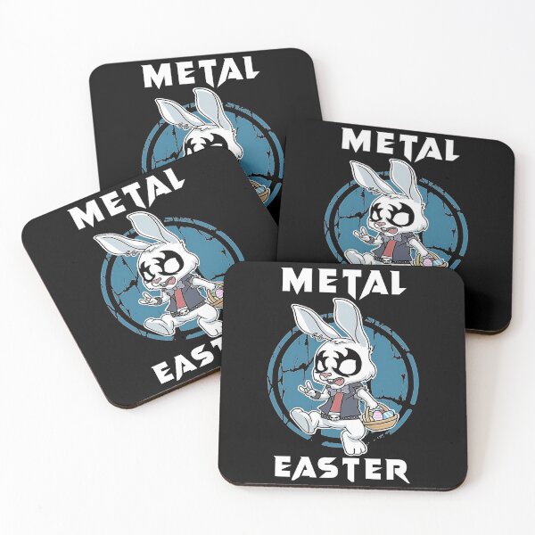 Item preview, Bunny Metal Easter Design designed and sold by AiidonassArt.