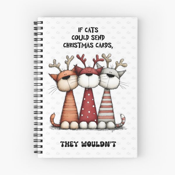 Item preview, If cats could send Christmas cards they wouldn't  designed and sold by FatBirdie.